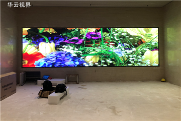 江西博物館數字化展廳55寸液晶拼接屏—深圳市華云視界科技有限公司